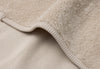 Ledikantdeken 100x150 cm Reversible Basic Sherpa/Jersey - Warm Sand