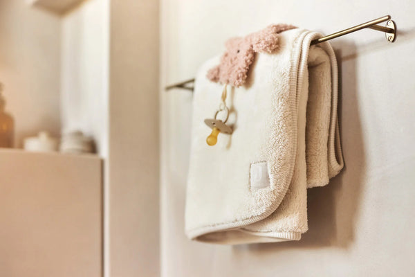 Ledikantdeken 100x150 cm Reversible Basic Sherpa/Jersey - Warm Sand