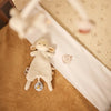 Wiegdeken 75x100 cm Reversible Basic Sherpa/Jersey - Hazel