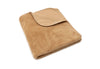 Wiegdeken 75x100 cm Reversible Basic Sherpa/Jersey - Hazel