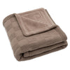 Wiegdeken 75x100 cm - Box Knit Milky Coffee