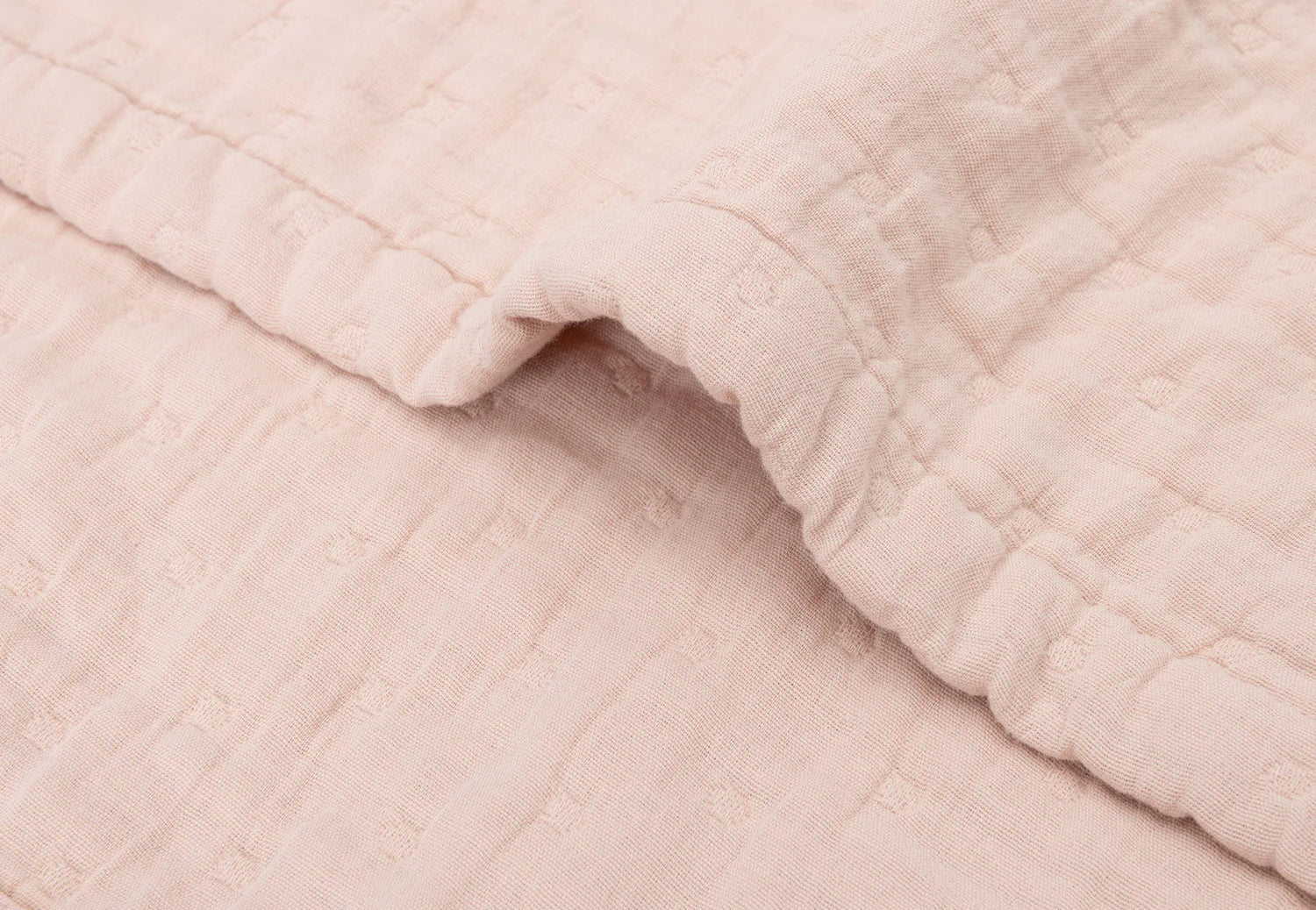 Wiegdeken Jacquard Hydrofiel - Wild Rose