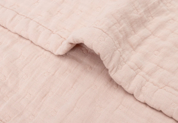 Wiegdeken Jacquard Hydrofiel - Wild Rose