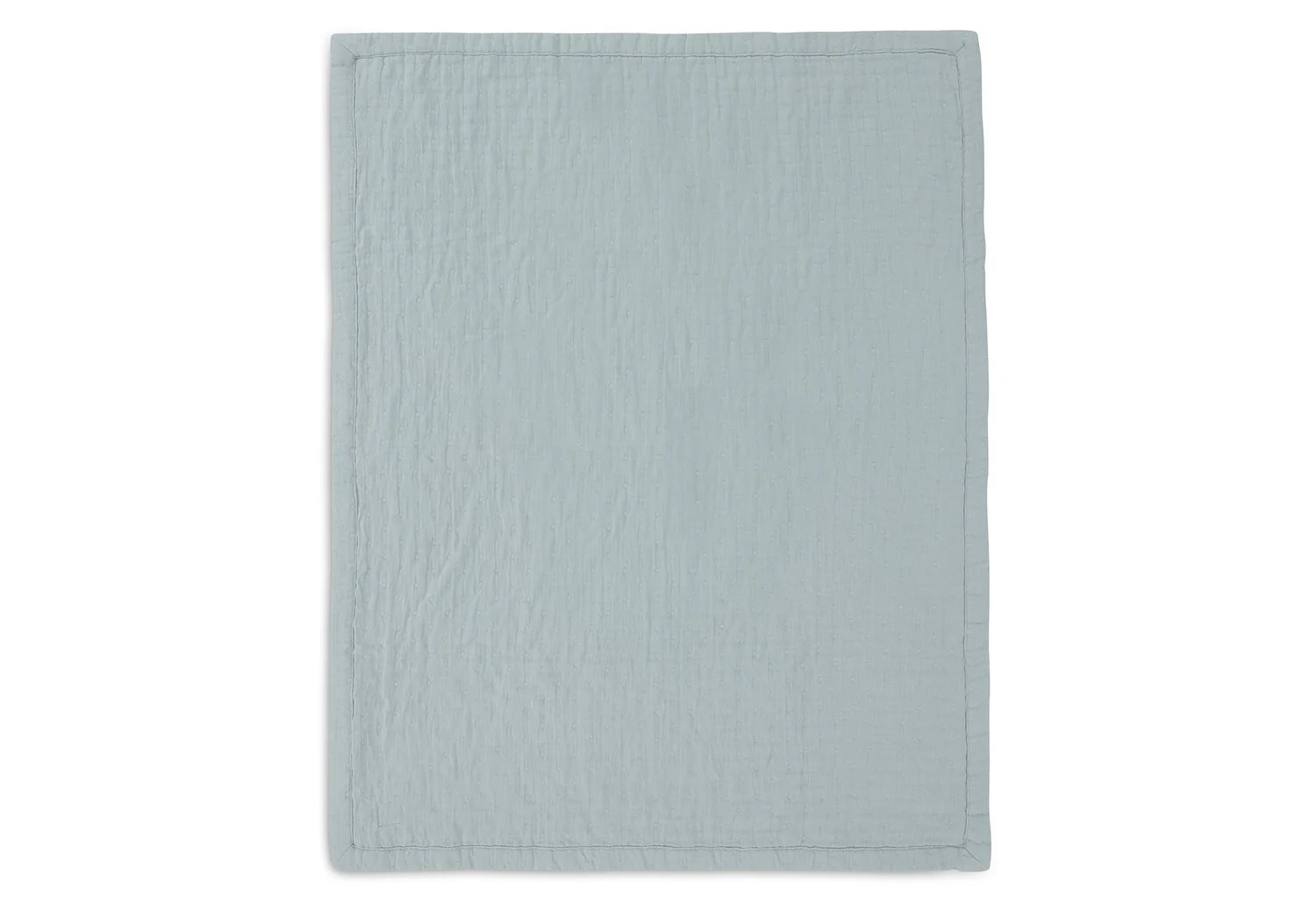 Wiegdeken Jacquard Hydrofiel - Sea Green
