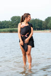 Baby carrier AQUA sling (Water Ringsling) - black