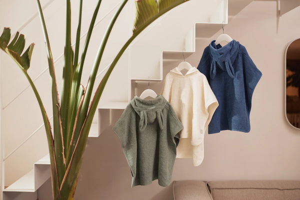 Bath Poncho Ears - Caramel
