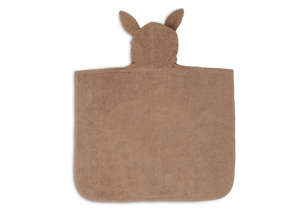 Bath Poncho Ears - Caramel