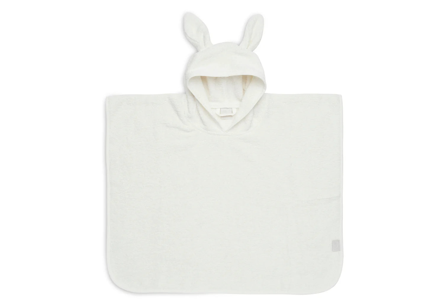 Badponcho Oortjes - Ivory