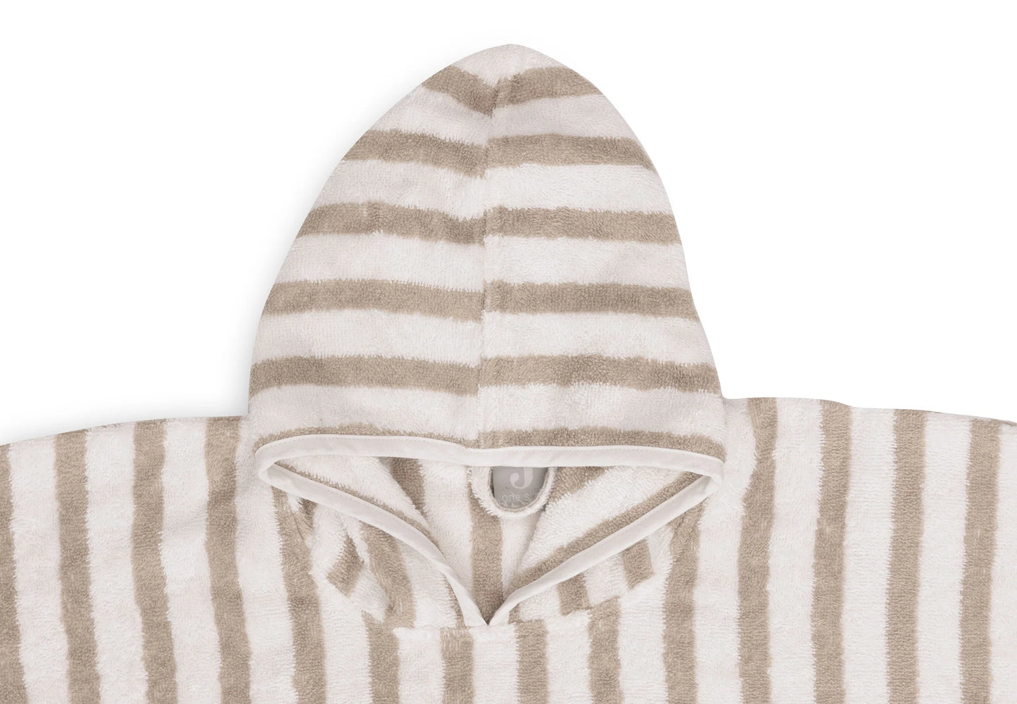 Badponcho Stripe Terry - Olive Green (GOTS)