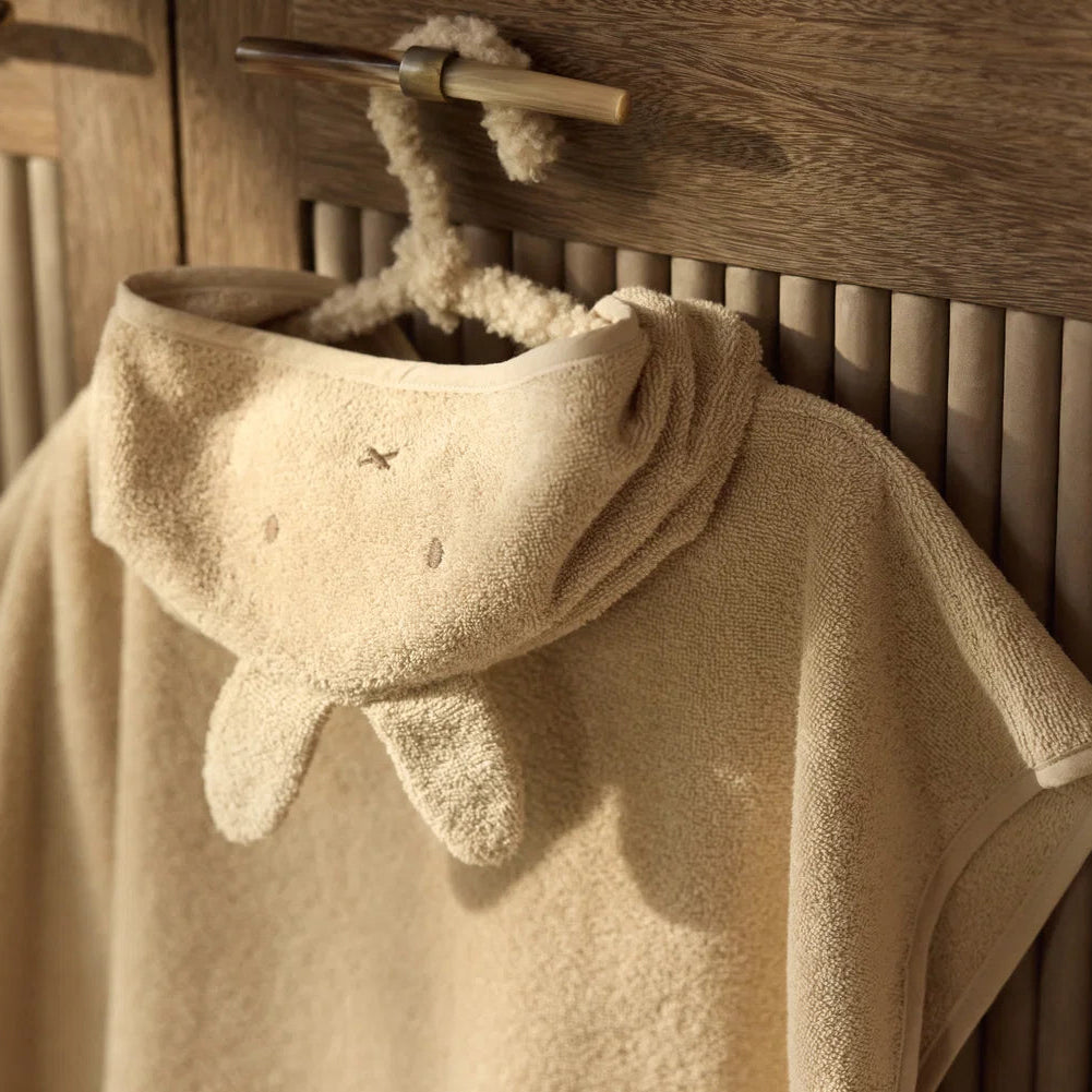 Bath Poncho Ears - Caramel