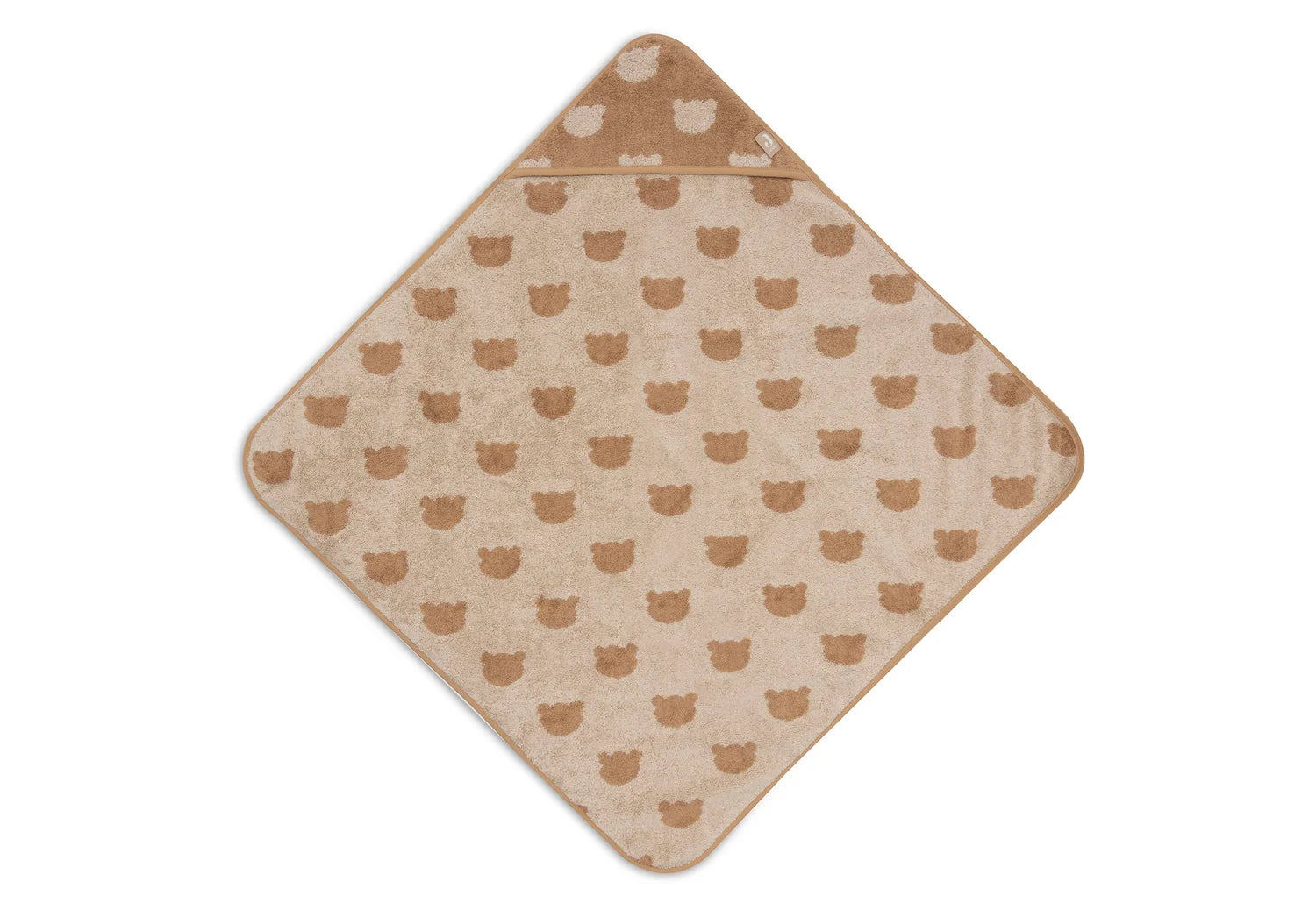 Badcape Jacquard - Teddy Bear