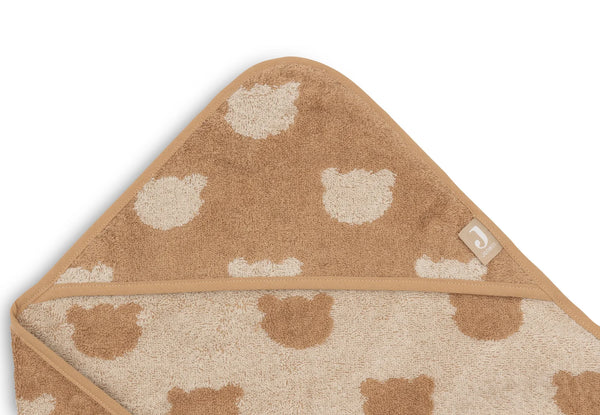 Badcape Jacquard - Teddy Bear
