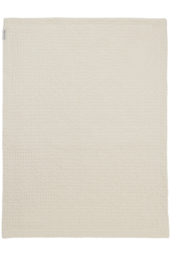 Ledikantdeken Waffle Cotton (100x150 cm) - Nature