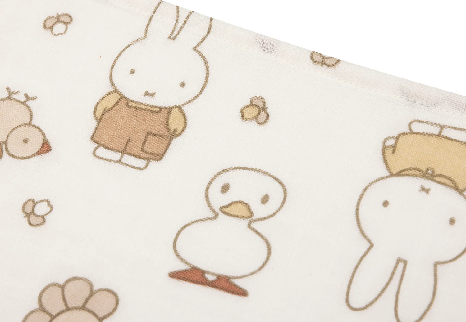 Hydrofiele doeken 3-pack 70x70 cm - Miffy Family Farm