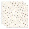 Hydrofiele doeken 3-pack 70x70 cm - Mini Teddy Bear
