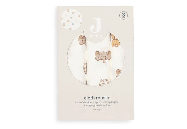 Hydrofiele doeken 3-pack 70x70 cm - Jollies