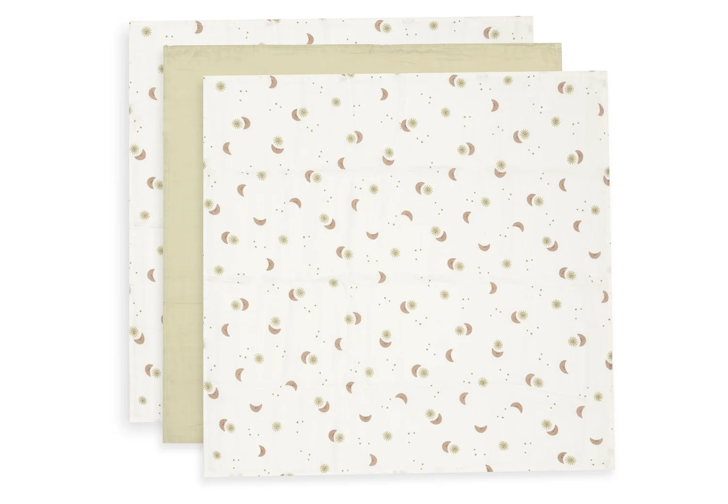 Hydrofiele doeken 3-pack 70x70 cm - Over the Moon
