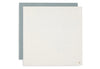 Swaddle 115x115 cm 2-pack - Sea Green/Ivory