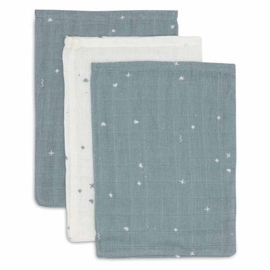 Hydrophilic washcloths 3-pack - various colours