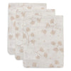 Hydrofiele washandjes 3-pack - Leafy Dreams
