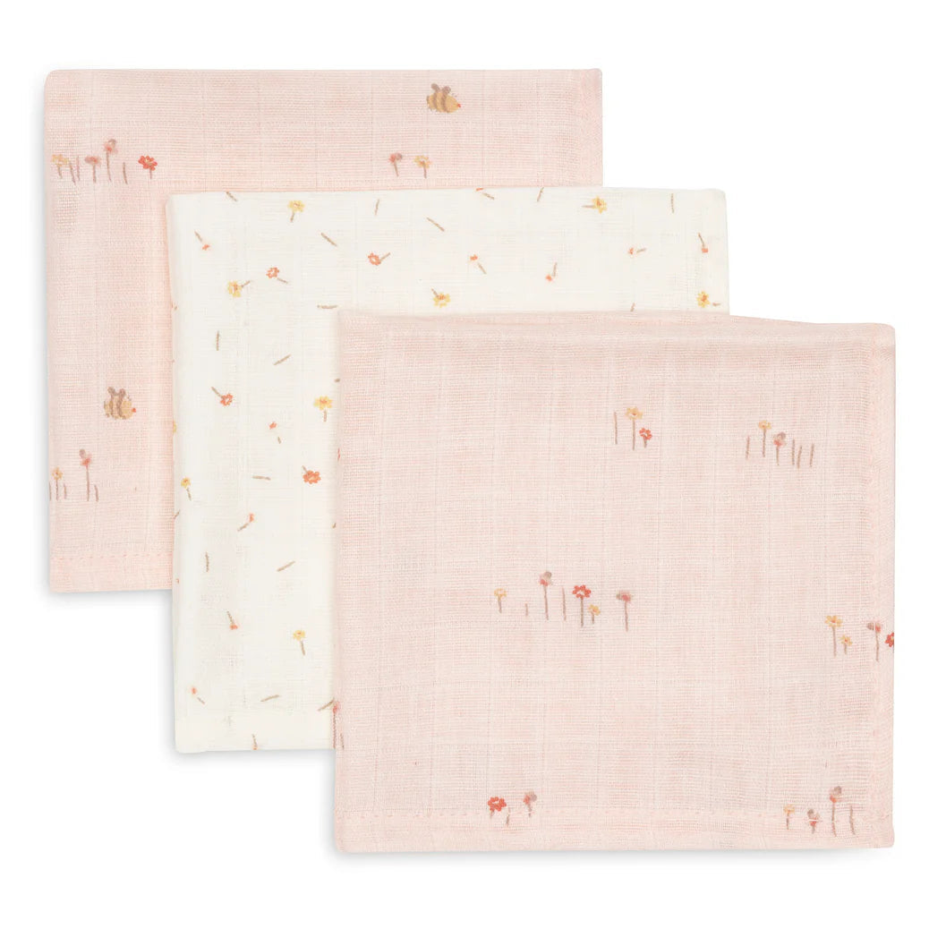 Hydrofiele monddoekjes 3-pack - Pretty Picnic