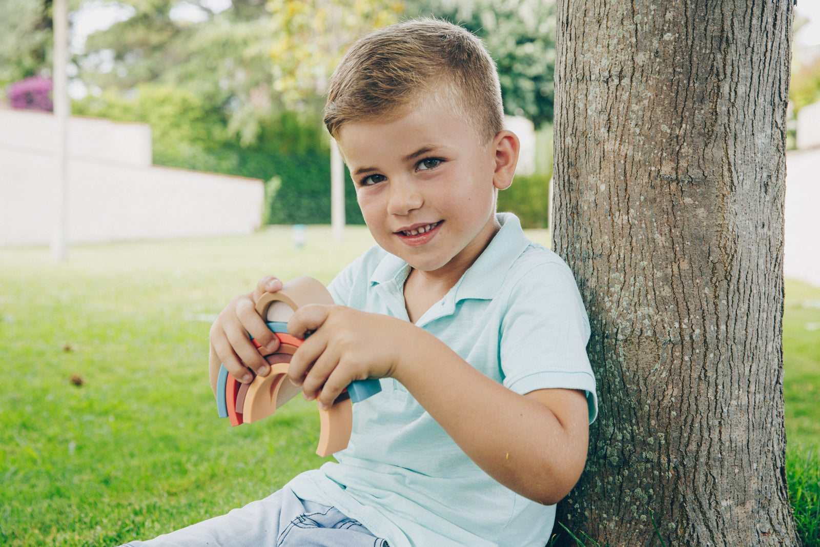 Siliconen Regenboog Aarde