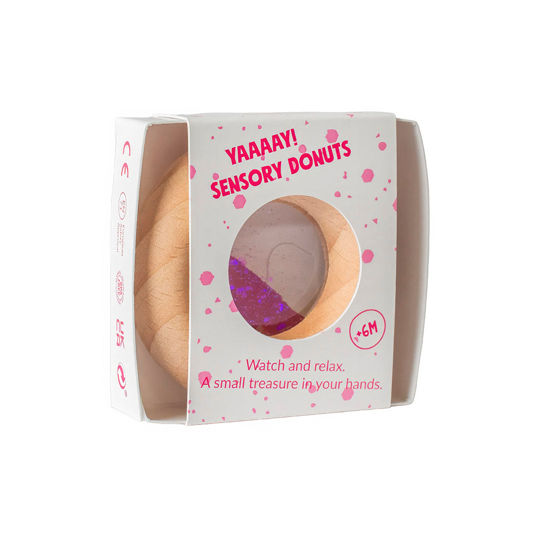 Sensorische donut - Pink