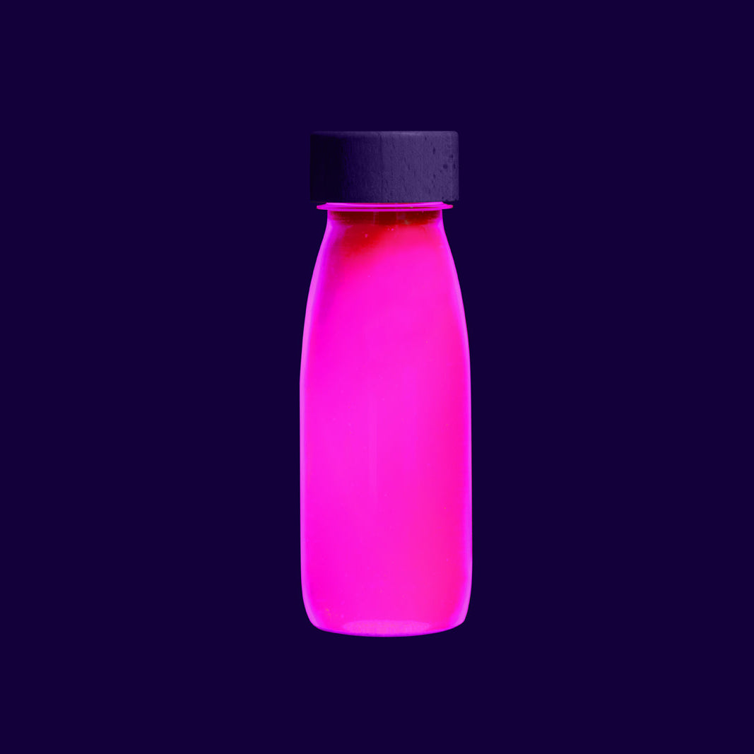 Sensorische fles - Fluo Roze