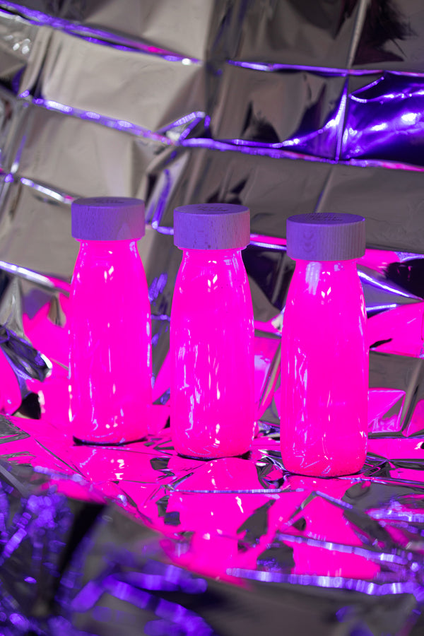 Sensorische fles - Fluo Roze
