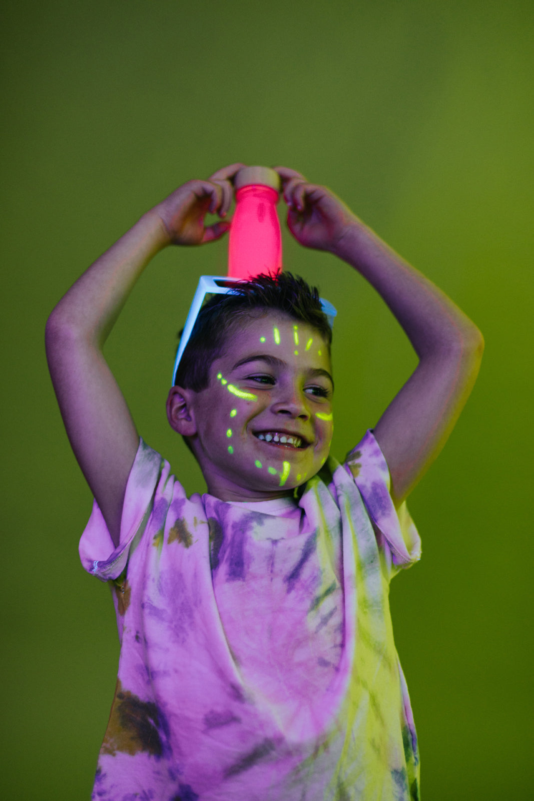 Sensorische fles - Fluo Roze