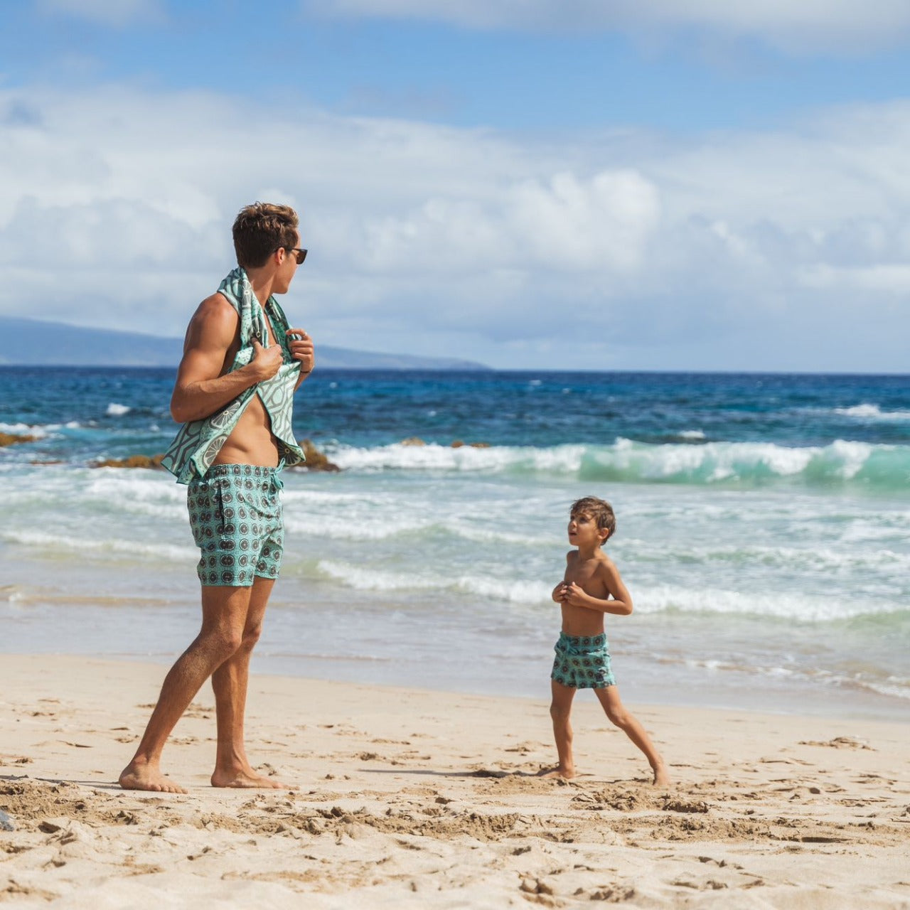 Swimming trunks Green Sun (sons)