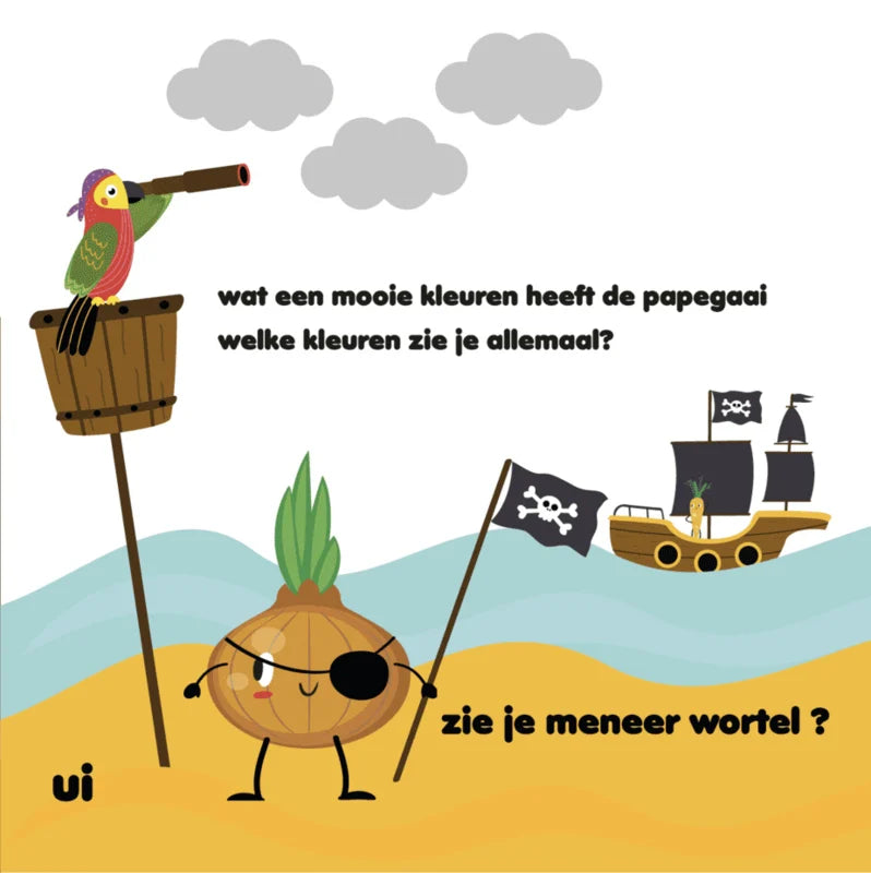 Leer groentes met meneer Wortel