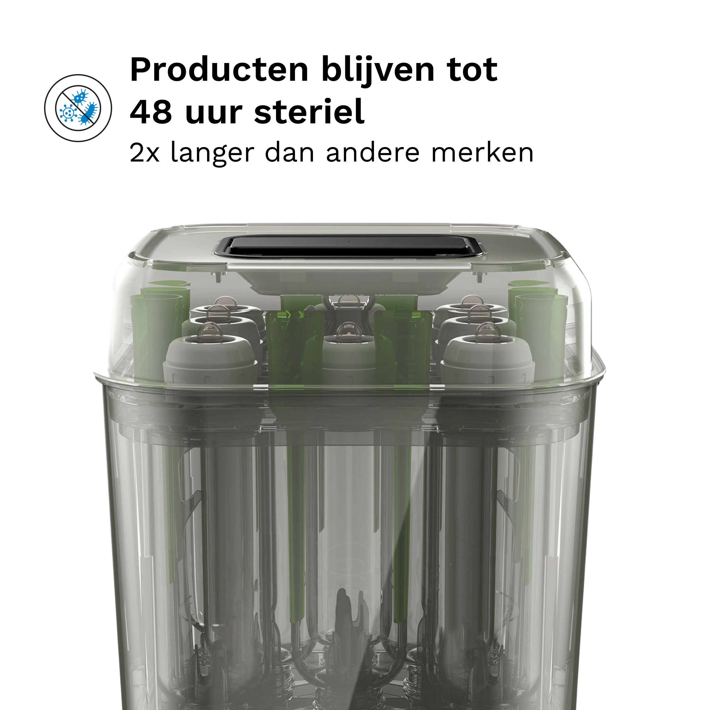 Babyfles sterilisator & droger Pro - Black