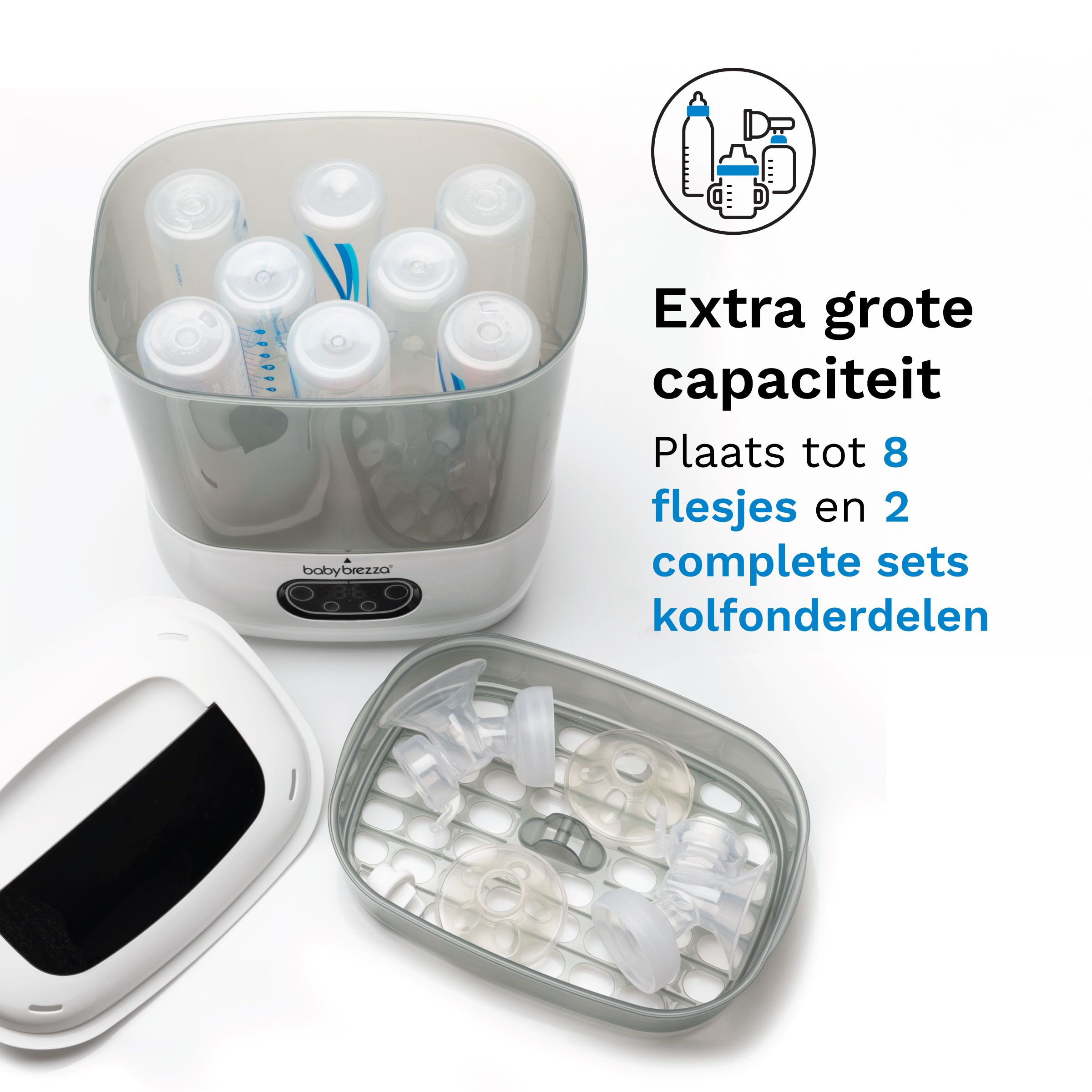 Babyfles sterilisator & droger Pro