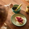 Kinderserviesset Siliconen - Jade Shades