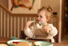 Kinderserviesset Siliconen - Jade Shades