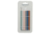 Siliconen rietjes (6 stuks) - Autumn colors