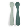 Siliconen lepeltjes (2-pack) - Jade Shades