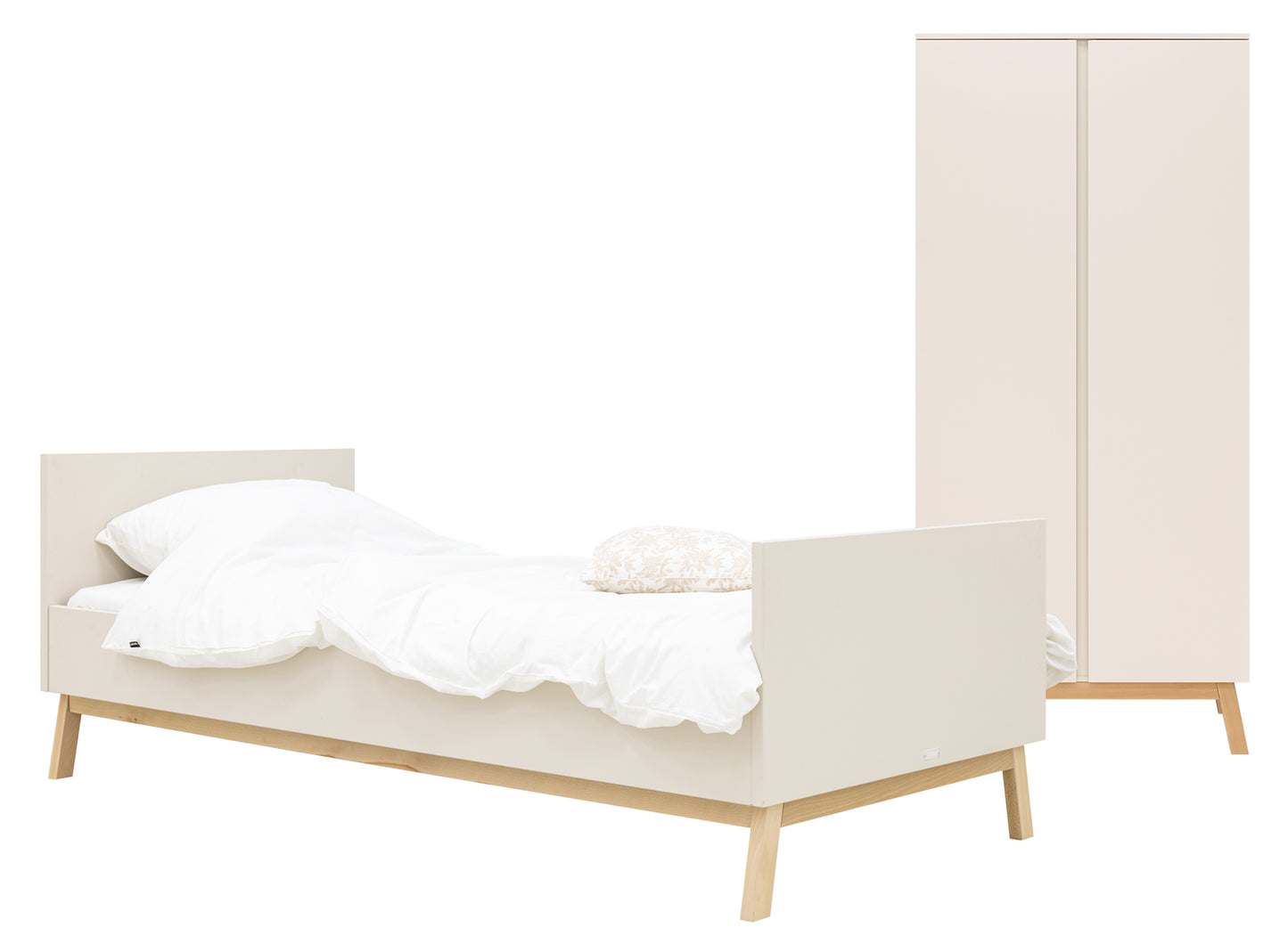 Bopita Saba twinbed 120x200 - Dune/Naturel