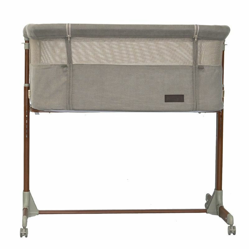 Co-sleeper Premium - Walnut//Timeless Taupe