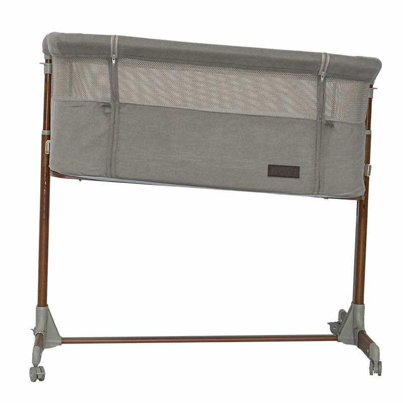 Co-sleeper Premium - Walnut//Timeless Taupe