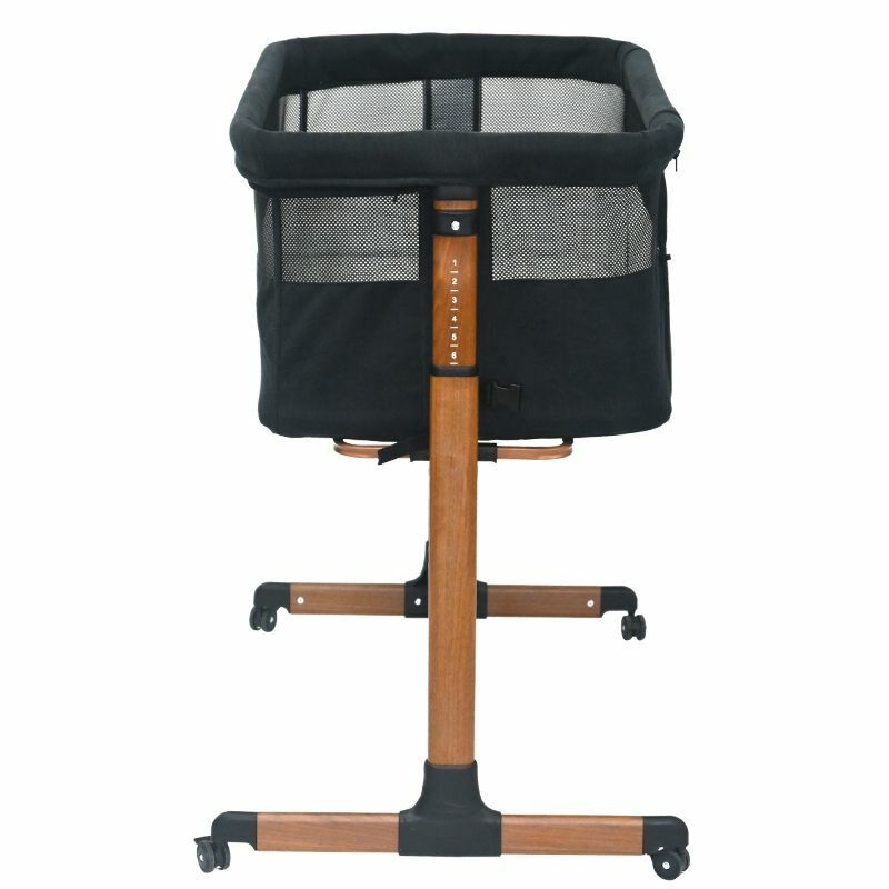 Co-sleeper Premium - Walnut/Brilliant Black