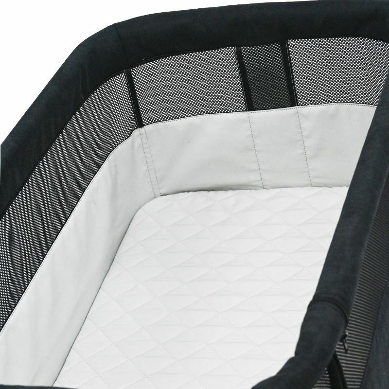 Co-sleeper Premium - Walnut/Brilliant Black