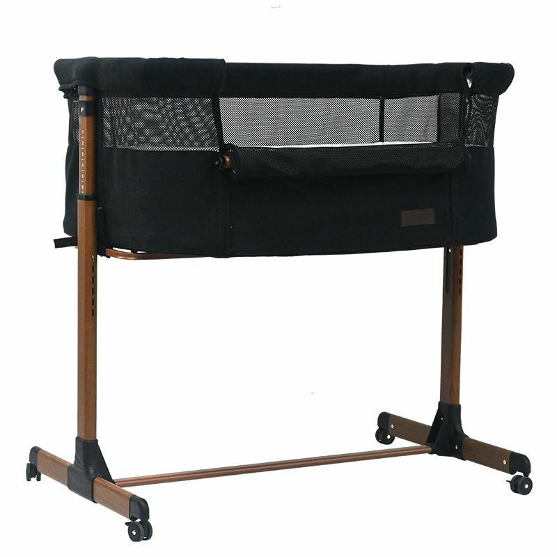 Co-sleeper Premium - Walnut/Brilliant Black