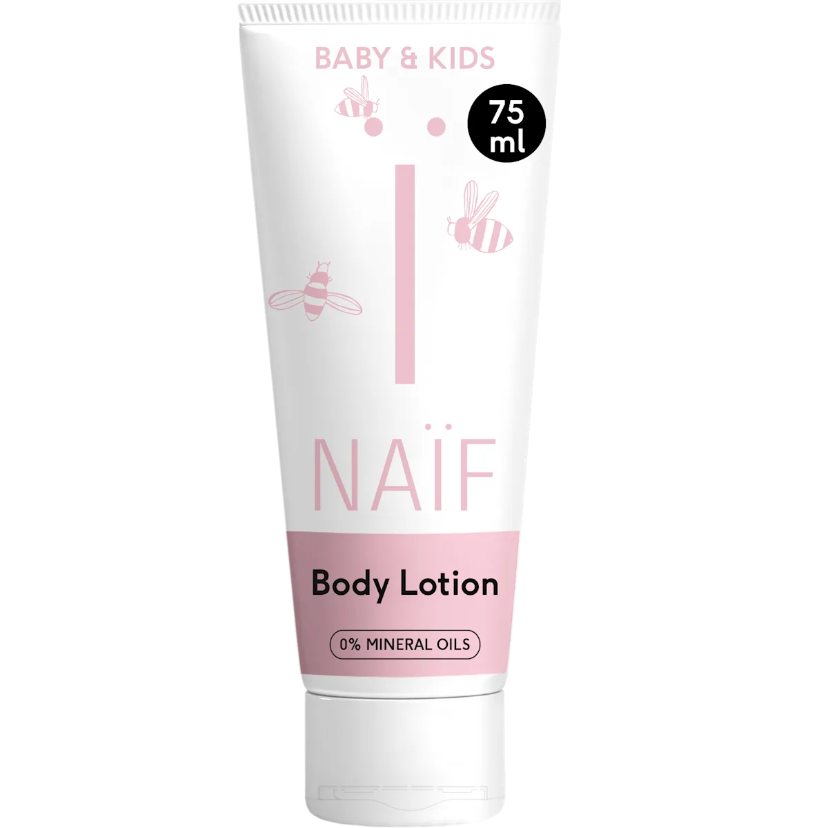 Verzachtende body lotion voor Baby's & Kids (75ml) - Travel Size