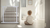 Stair gate white (without drilling) - steel