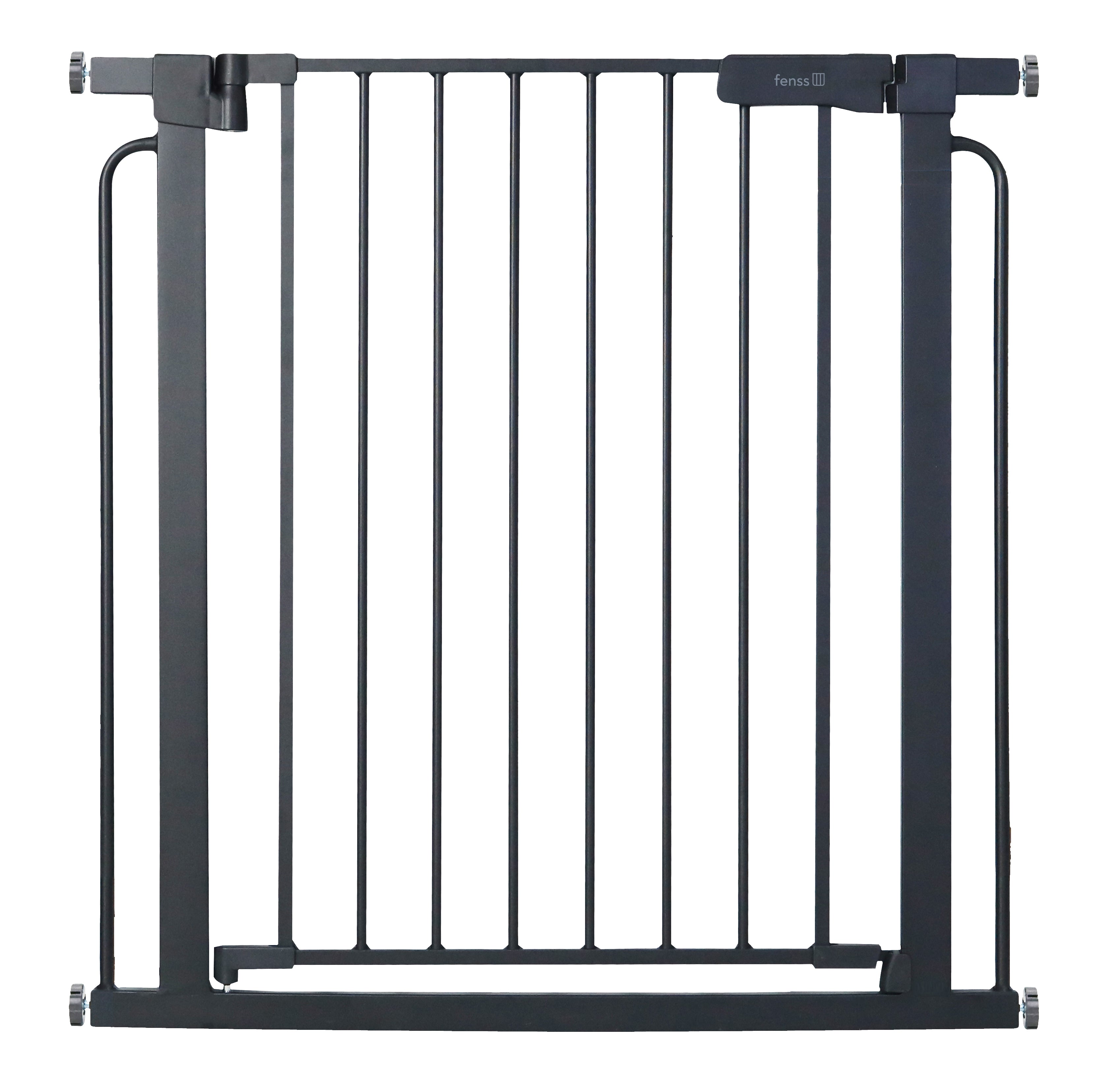 Stair gate white (without drilling) - steel