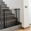 Stair gate white (without drilling) - steel