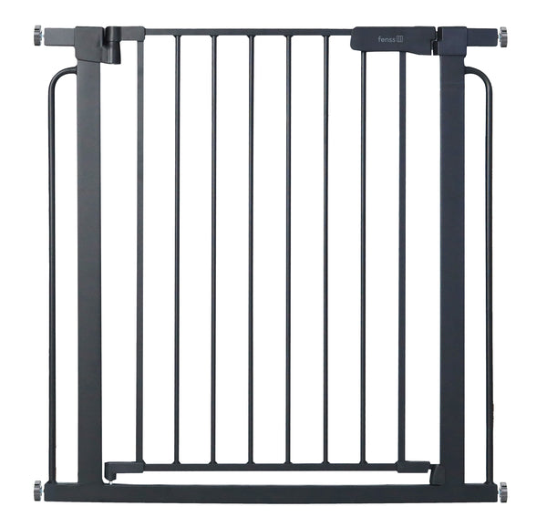 Stair gate white (without drilling) - steel