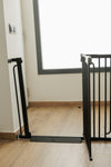 Stair gate white (without drilling) - steel